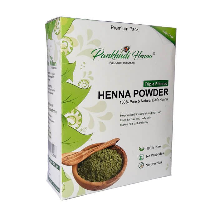 Ozone Henna Mehndi Powder Enriched with Bhringraj Amla Reetha Methi &  Shankapushpi 100gm Pack of 3